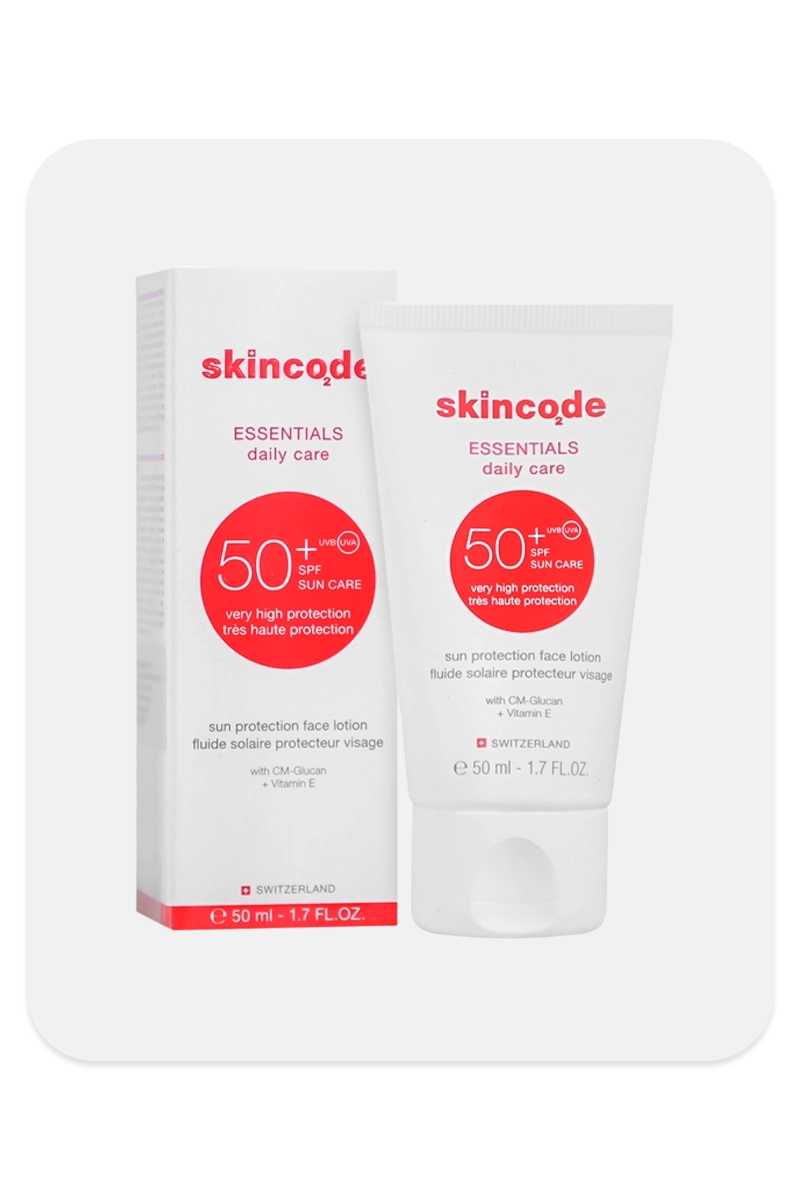 لوسیون ضد آفتاب اسکین کد SPF50